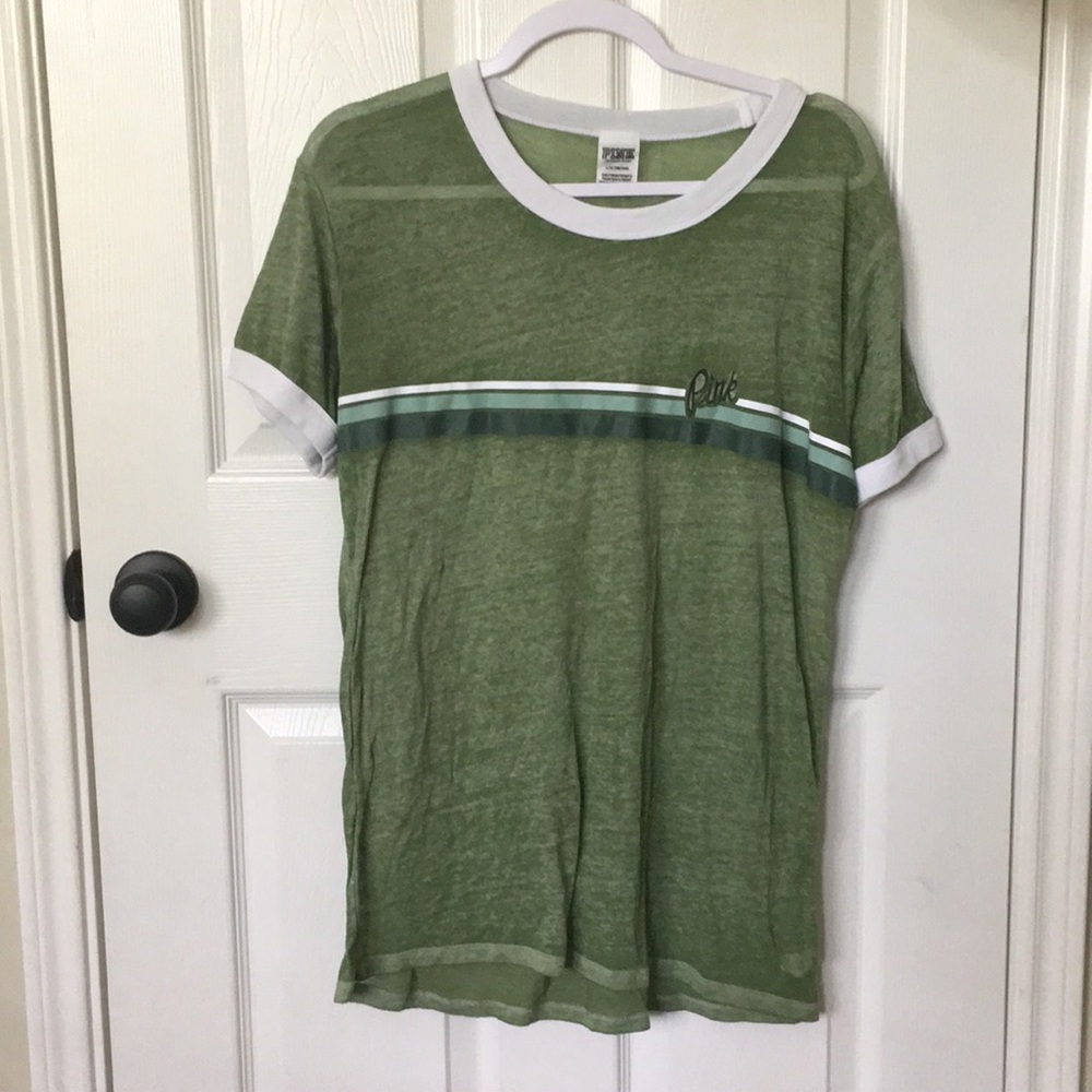 green PINK shirt